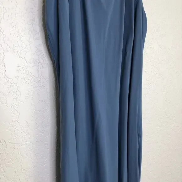 Athleta On My Way blue racerback sleeveless athletic dress size Extra Large XL - Picture 3 of 15